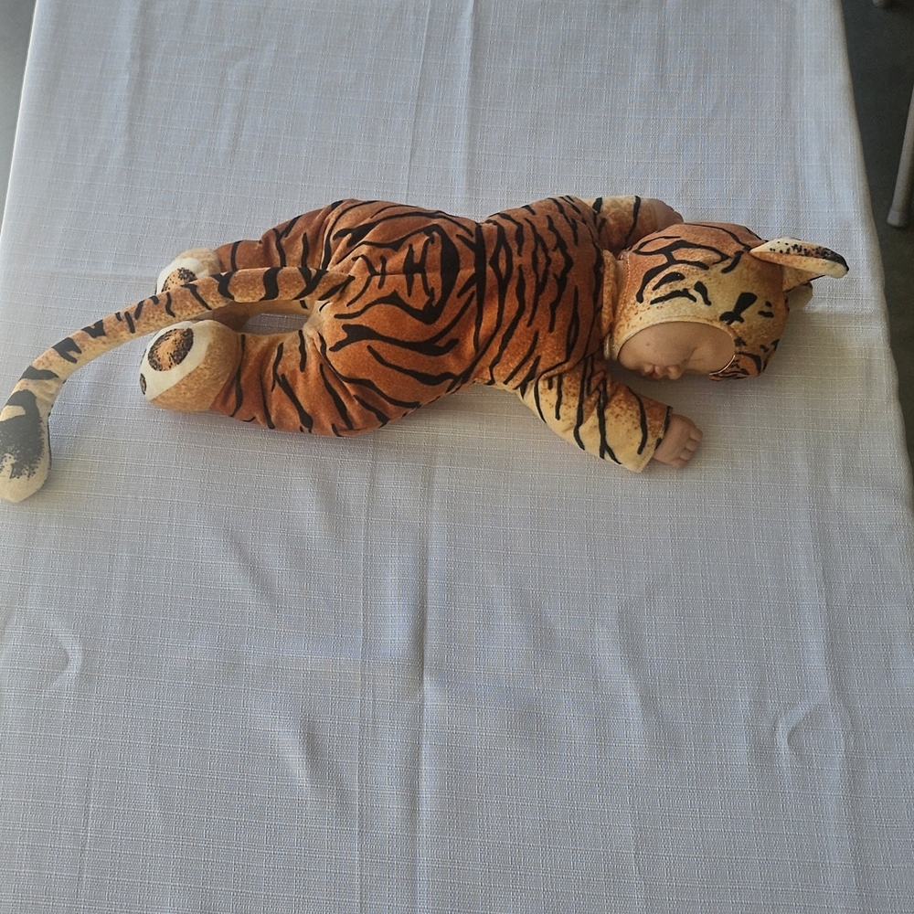 Tiger Plush Baby Doll Costume